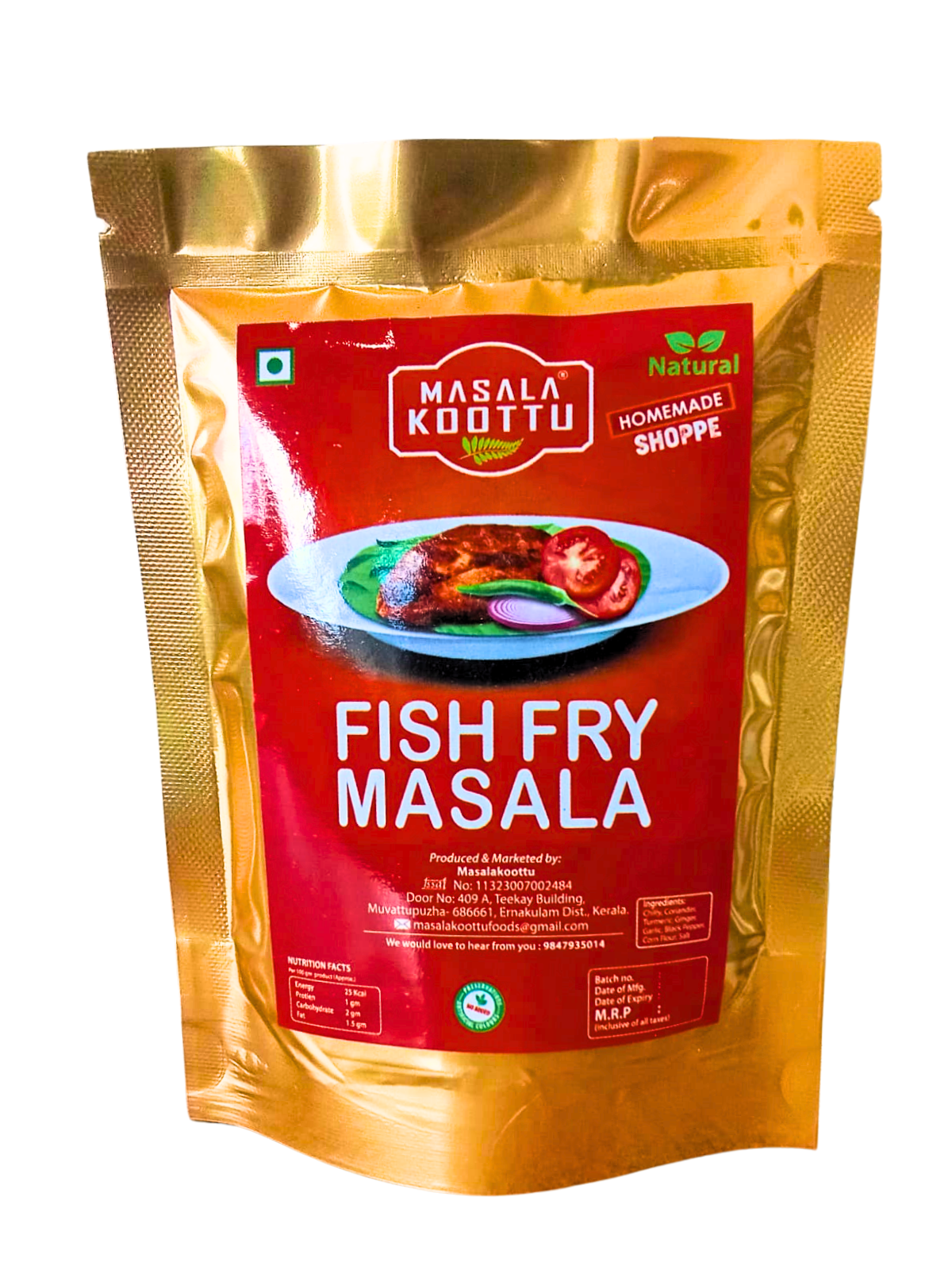 FISH FRY MASALA 100 gm