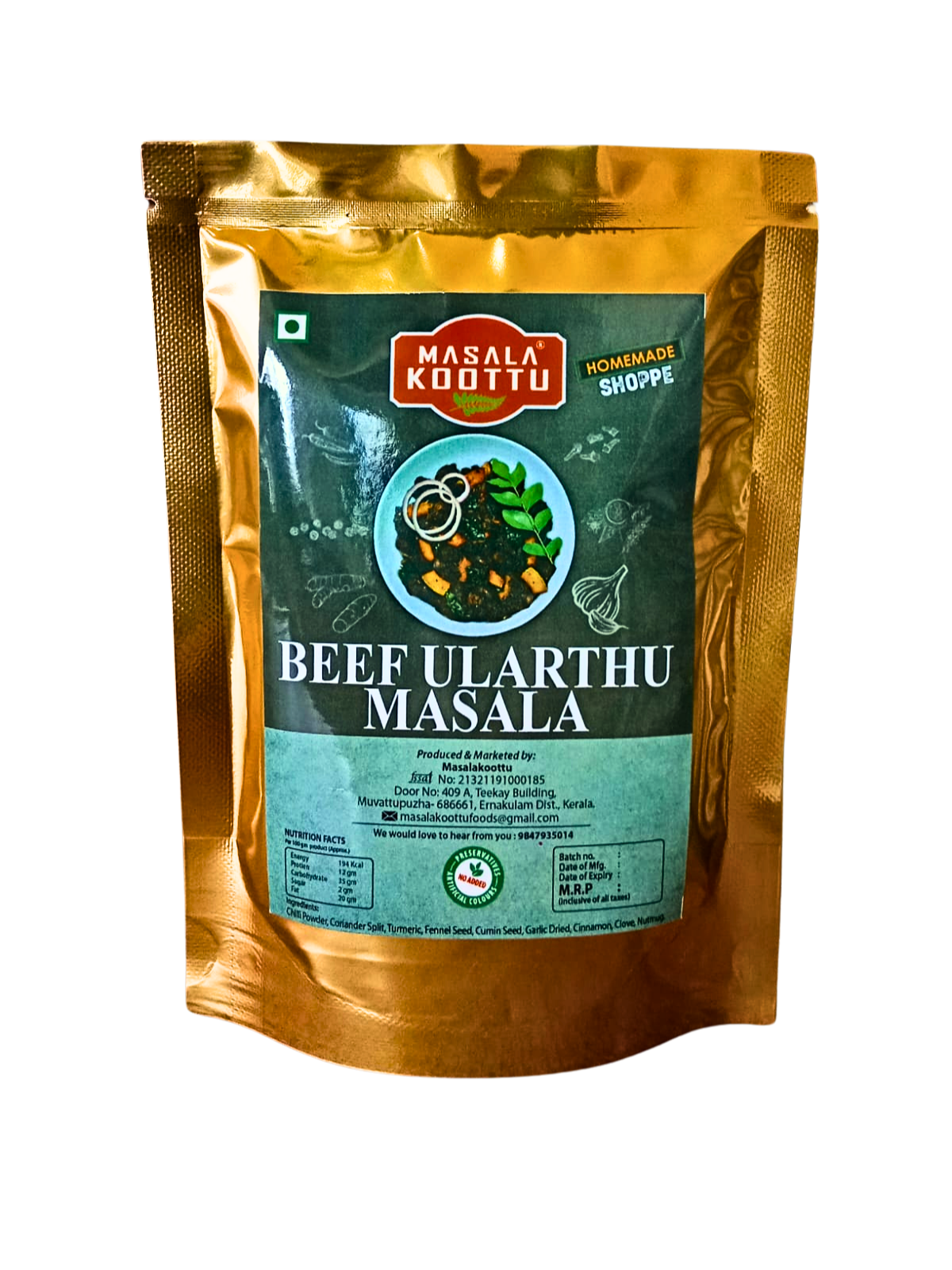 BEEF ULARTHU MASALA 100 gm