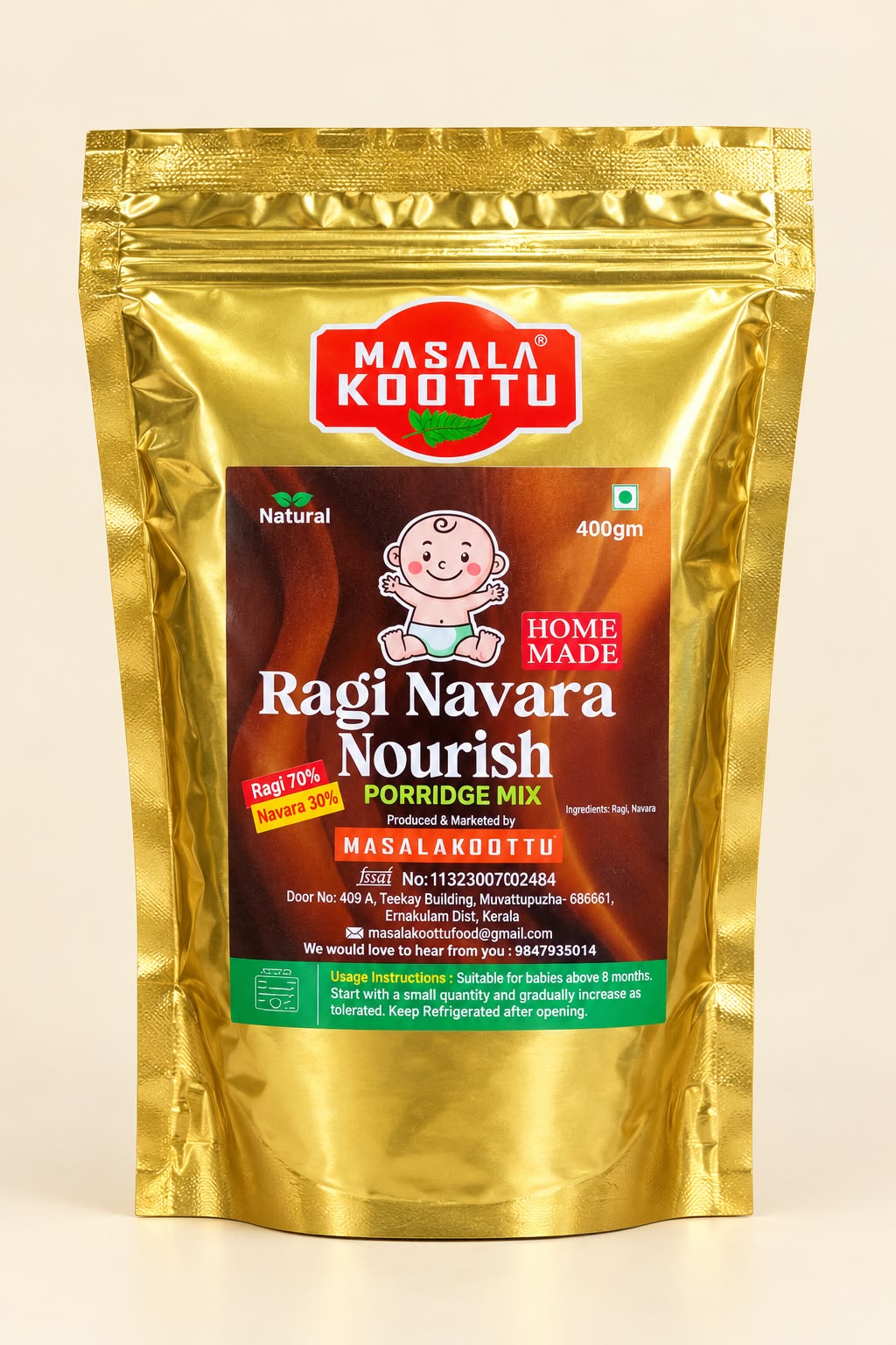 RAGI NAVARA NOURISH 400Gm