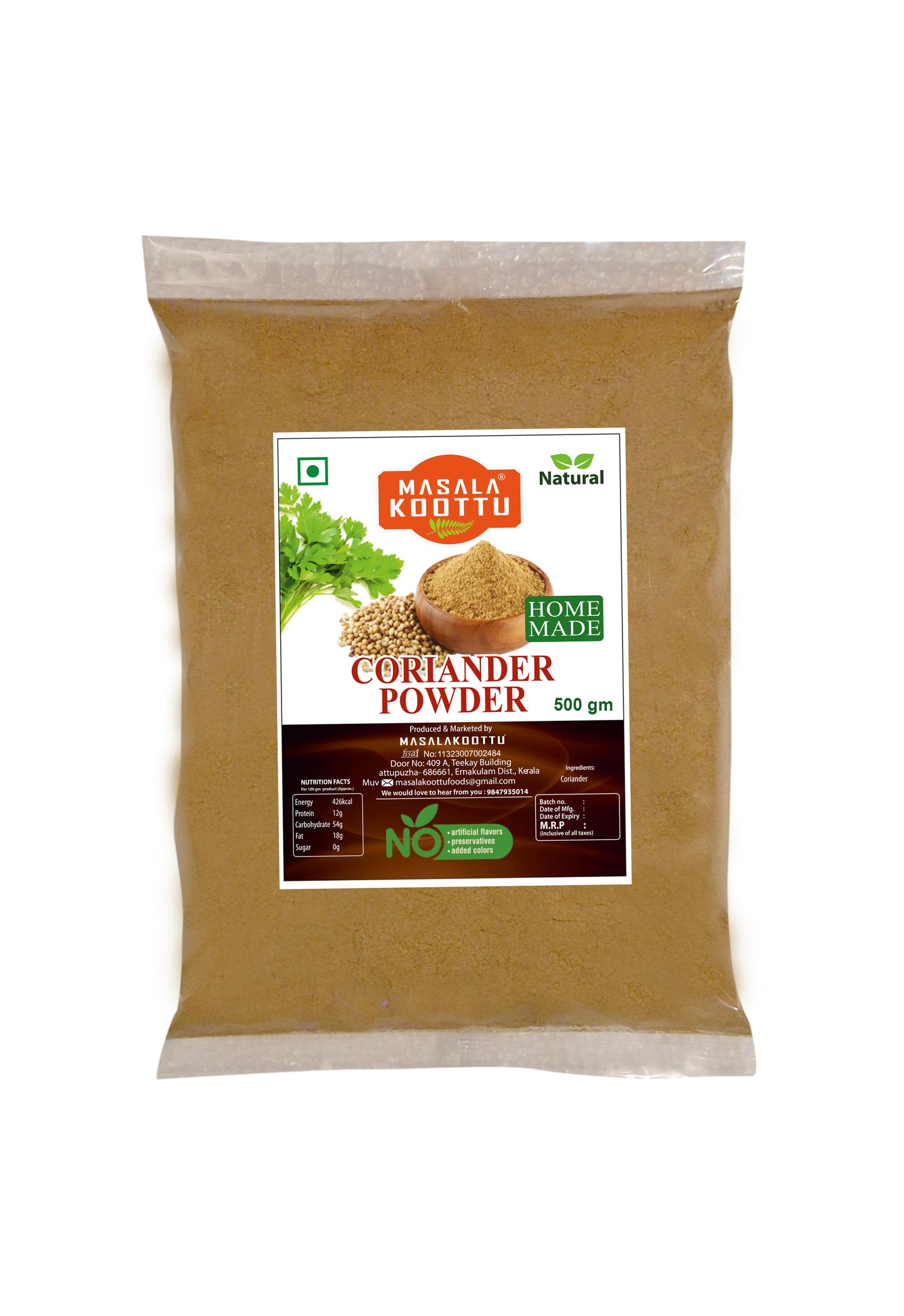 CORIANDER POWDER 500 gm
