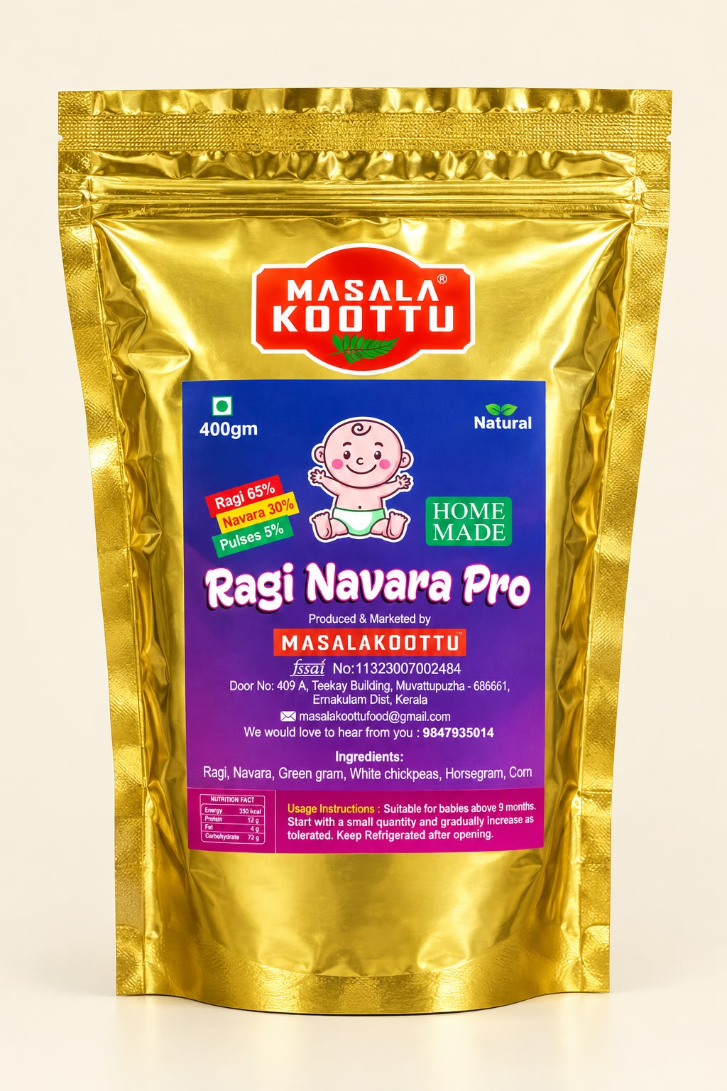 RAGI NAVARA PRO 400GM