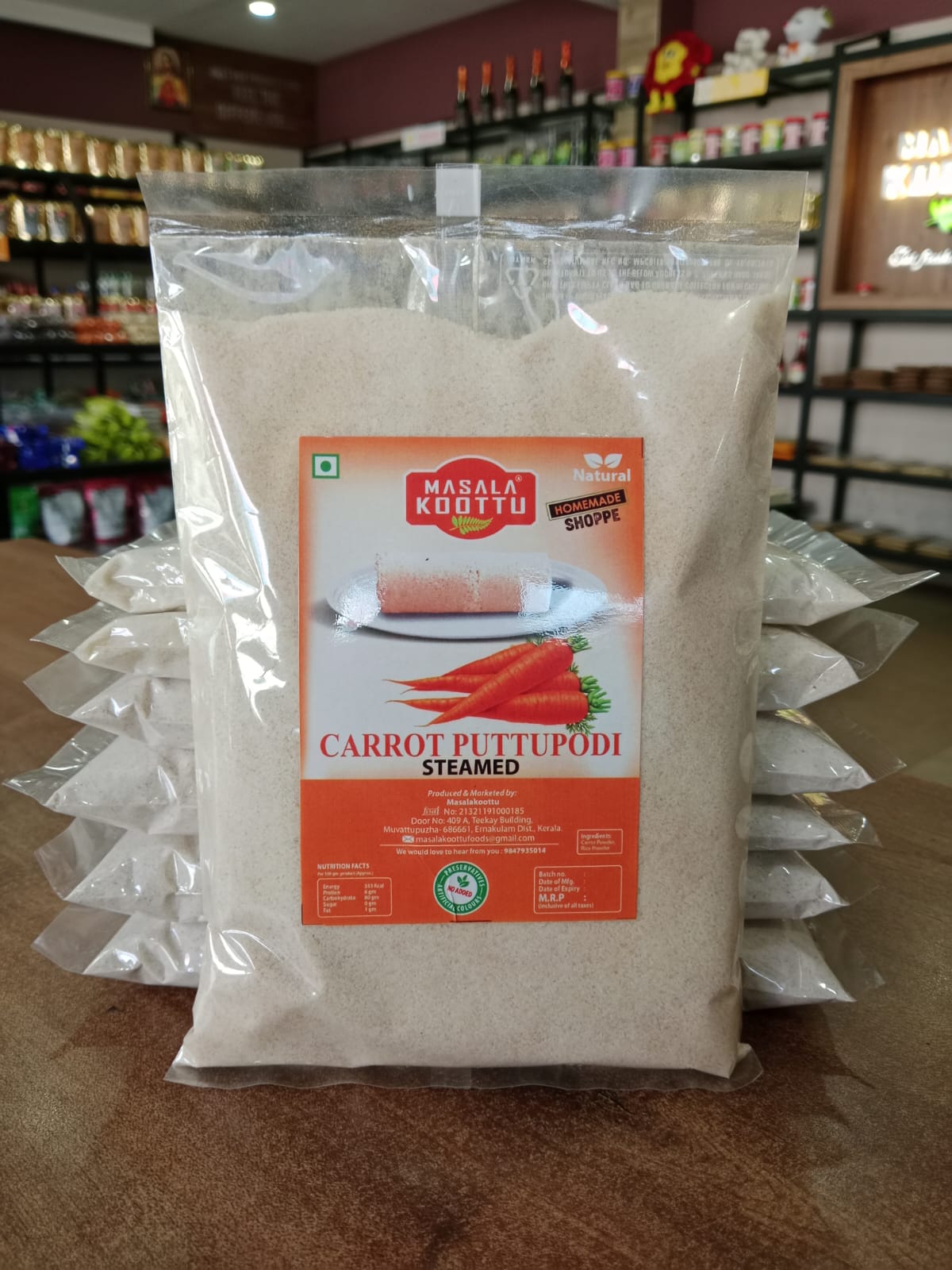 CARROT PUTTU MIX 500 gm